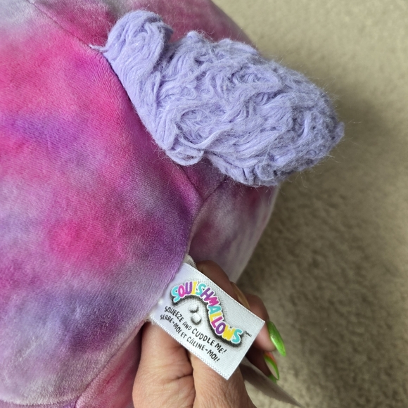 Squishmallows Large Colorful Tie Dye Unicorn - Picture 5 of 9